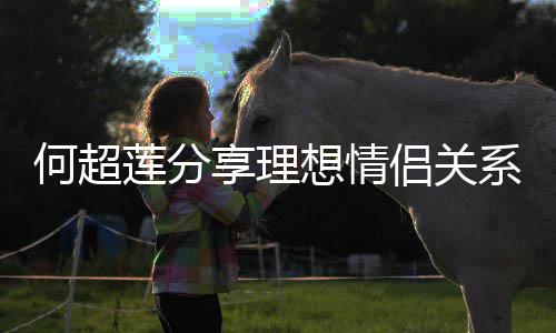 享理想情系 何超赌王的一莲分侣关谨记句话父亲